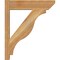 Ekena Millwork Funston Slat Rough Sawn Outlooker, Western Red Cedar, 6"W x 22"D x 26"H OUT06X22X26FST06RWR - alternate 2